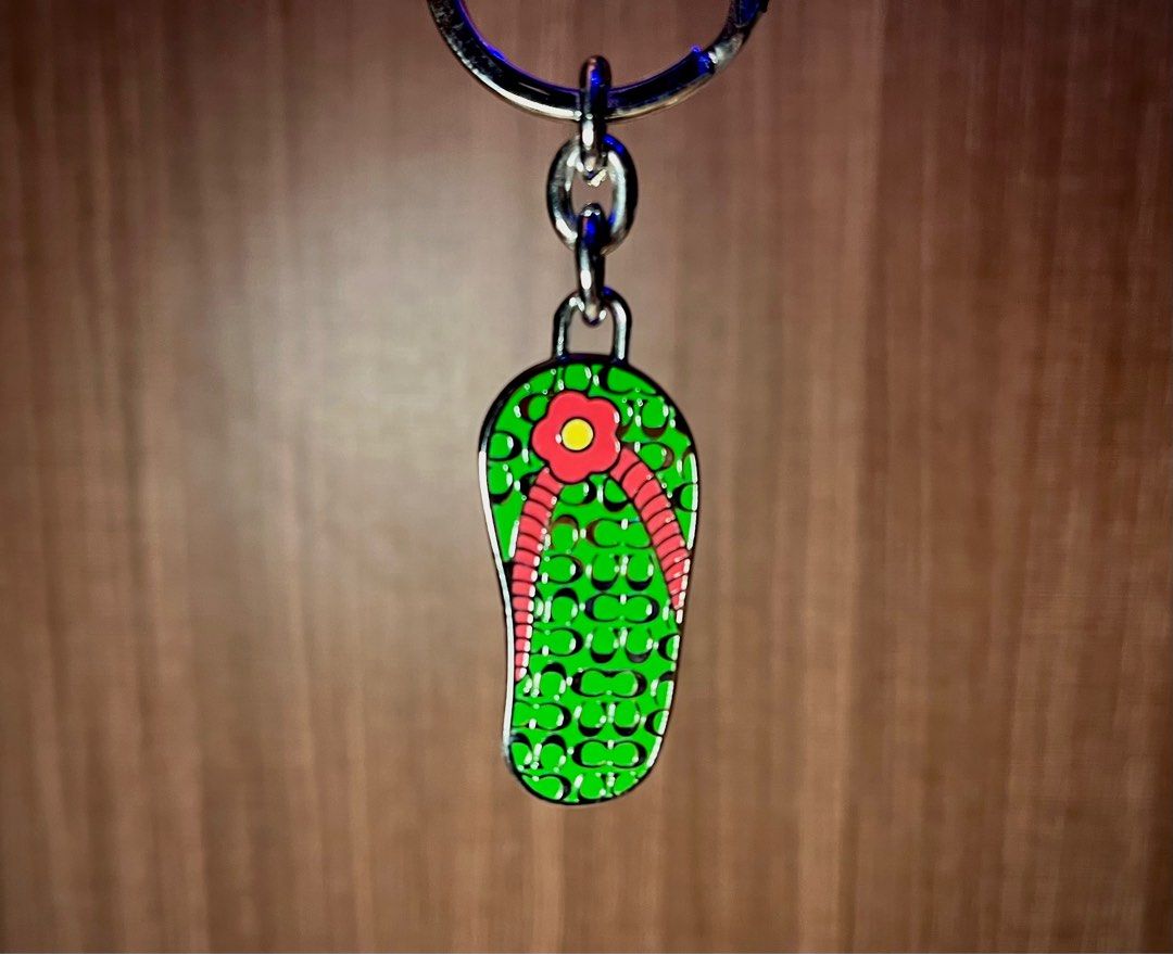 Coach Flipflop Keychain Luxury Accessories on Carousell