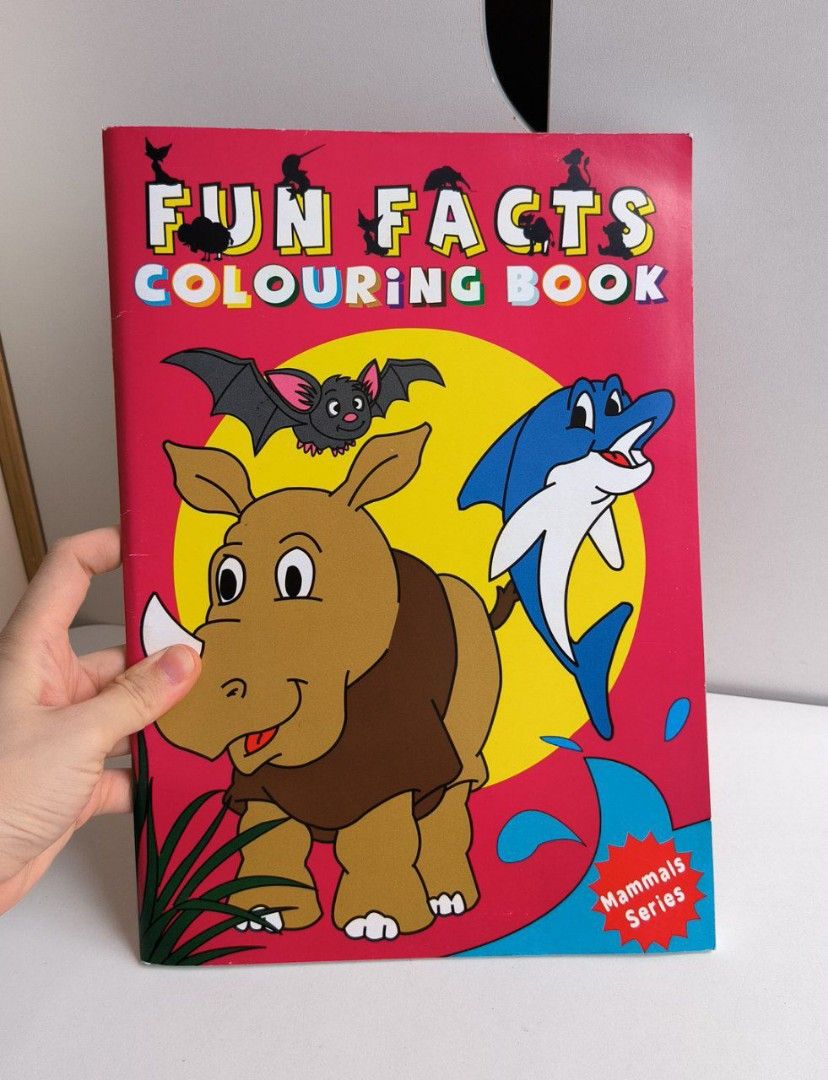 Colouring book Fun facts about Mammals Learn about Mammals from A-Z ...