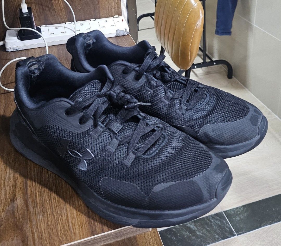 Mens comfy online black shoes