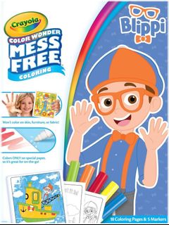 Crayola Color Wonder Mess Free Coloring, Blank Coloring Pages, 50 Count,  Printable Page Refill Set