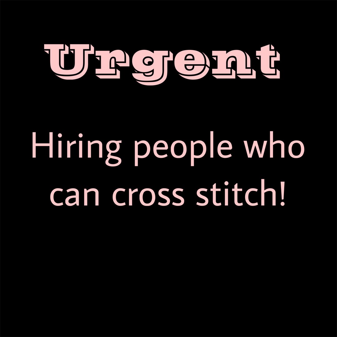 Cross stitch, Jobs, Internships & Others on Carousell