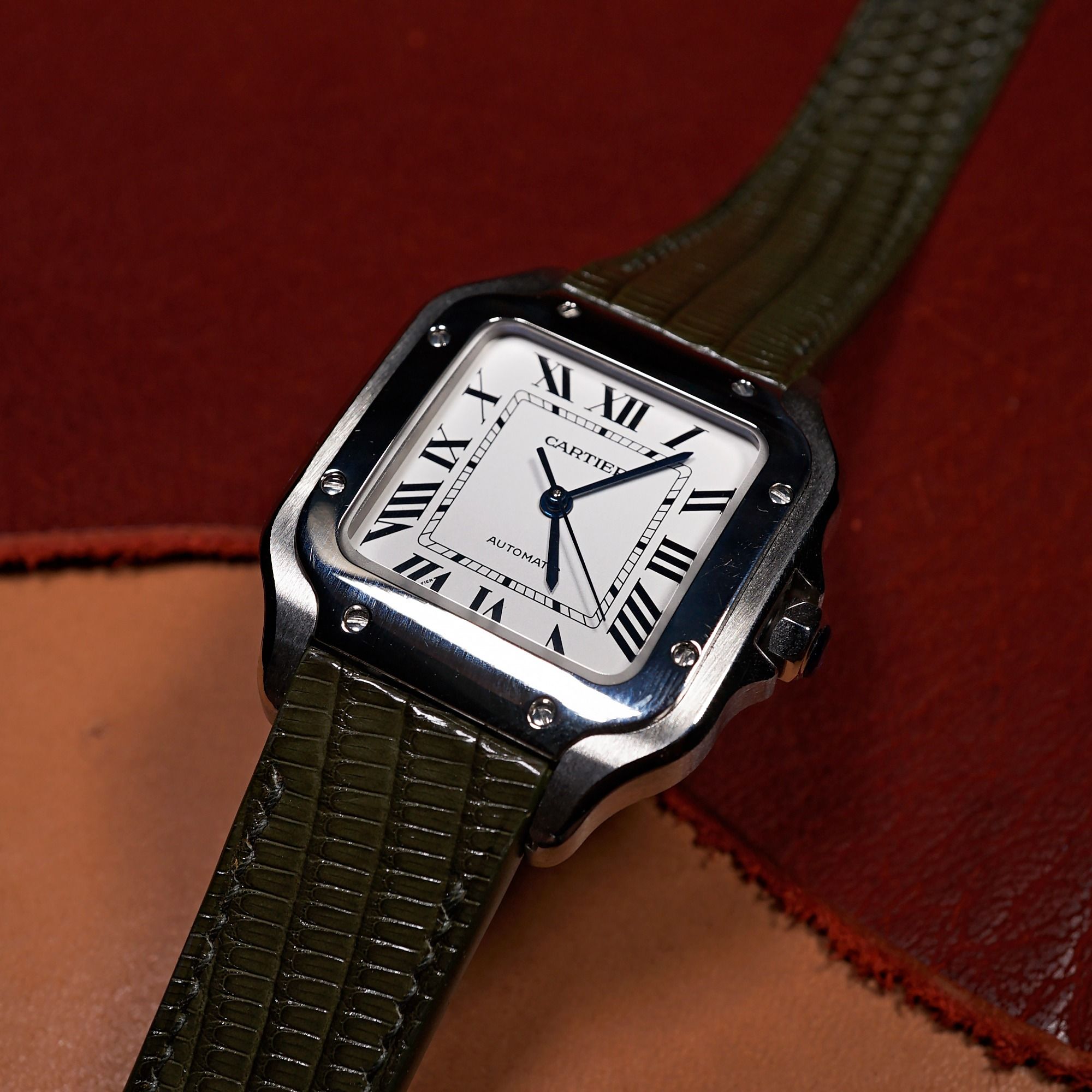 Genuine cartier clearance watch straps
