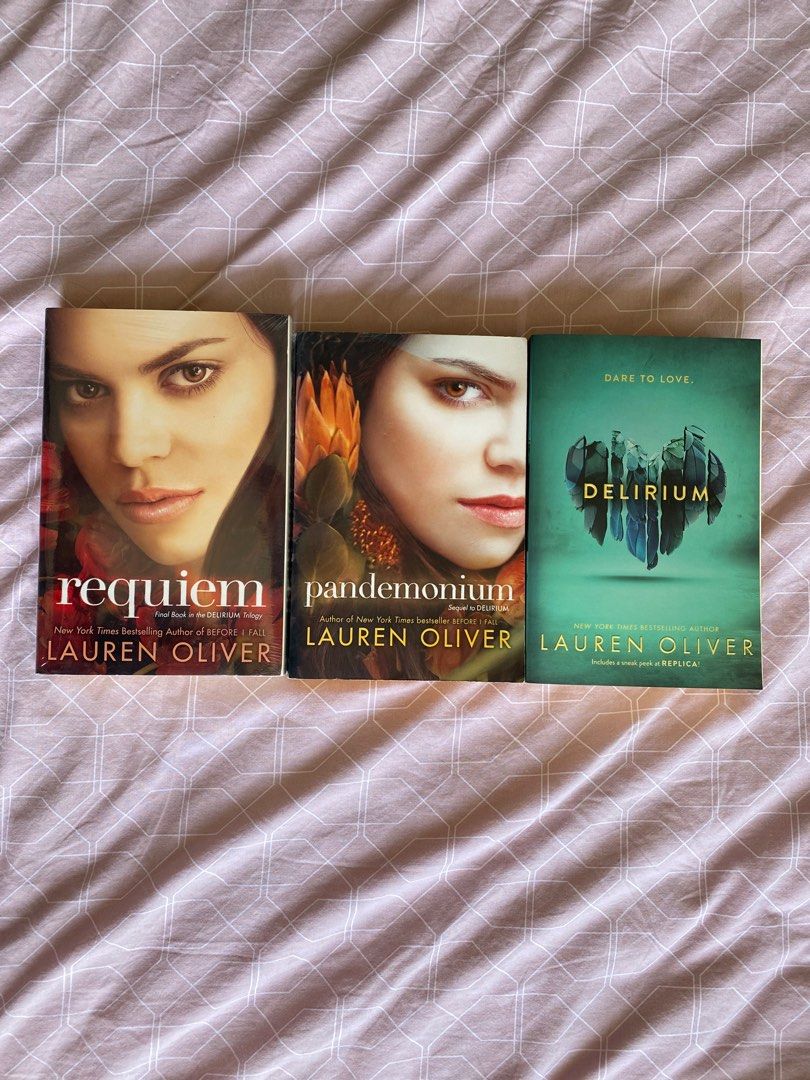 Delirium Series by Lauren Oliver, Hobbies & Toys, Books & Magazines