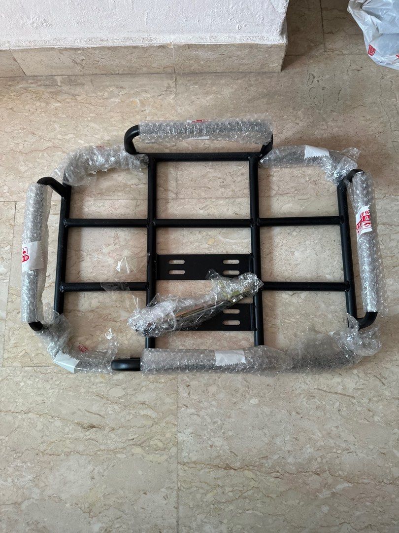Delivery Rack Rear Rack for Delivery bag GRABFOOD FOODPANDA, Sports ...