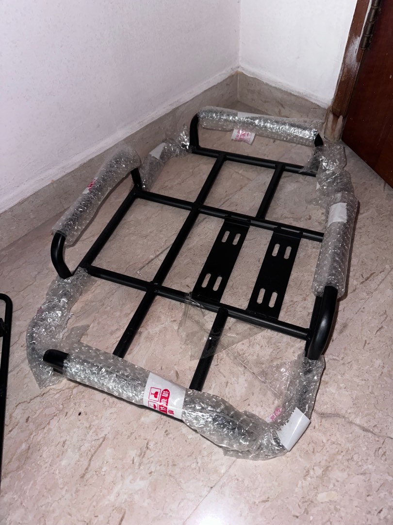 Delivery Rack Rear Rack for Delivery bag GRABFOOD FOODPANDA, Sports ...