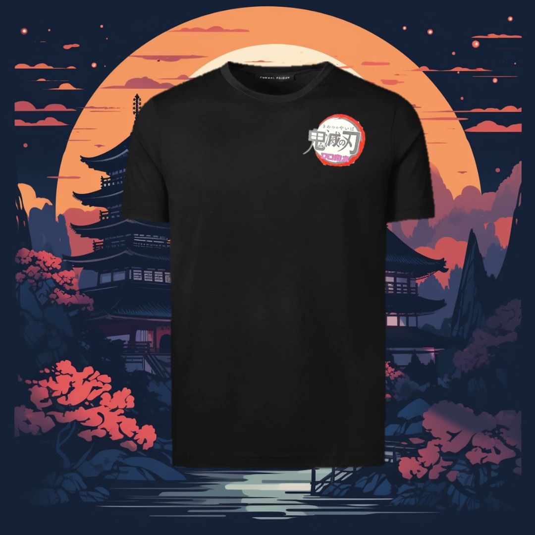 Demon Slayer Doma Oversize Anime Tshirt, Men's Fashion, Tops & Sets ...