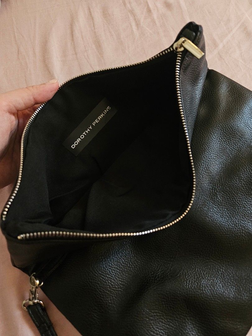 Dorothy Perkins Clutch Women Bag Fashion Casual Black Purse