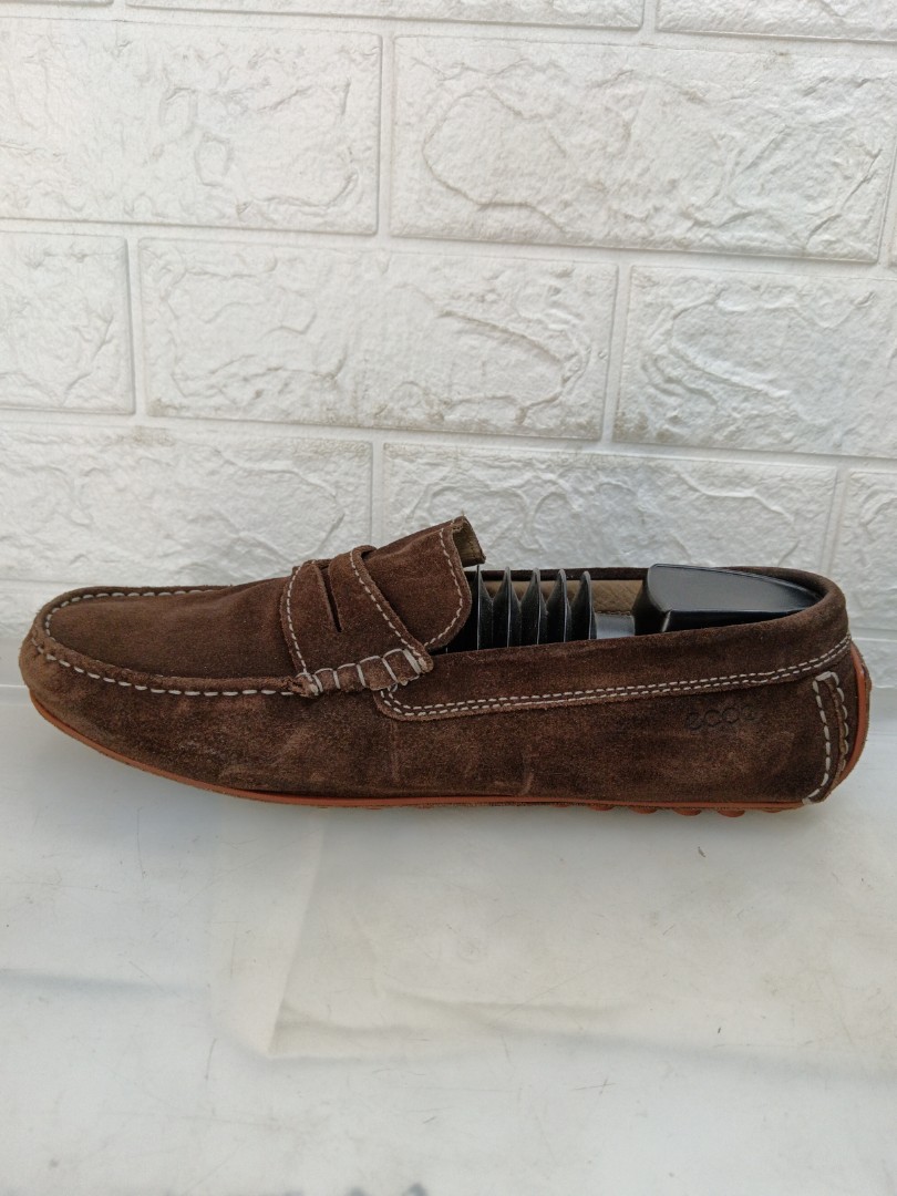 Ecco suede clearance loafers