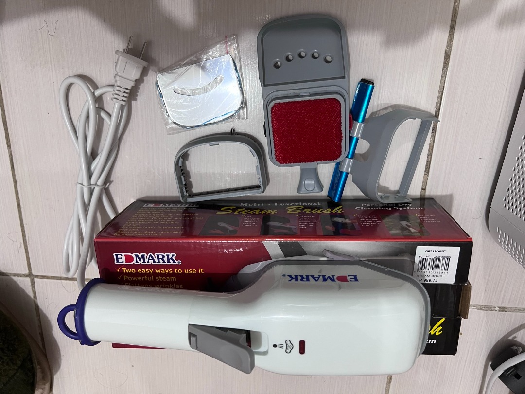 EDMARK STEAM IRON, TV & Home Appliances, Irons & Steamers on Carousell