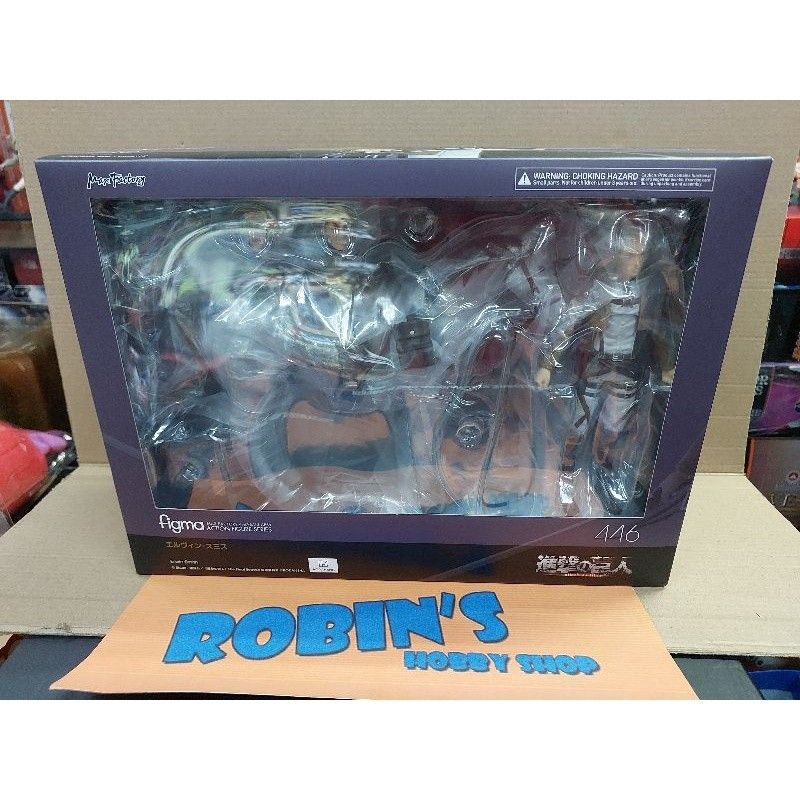 Figma 446 Erwin Smith with horse Attack on Titan, Hobbies & Toys, Toys ...