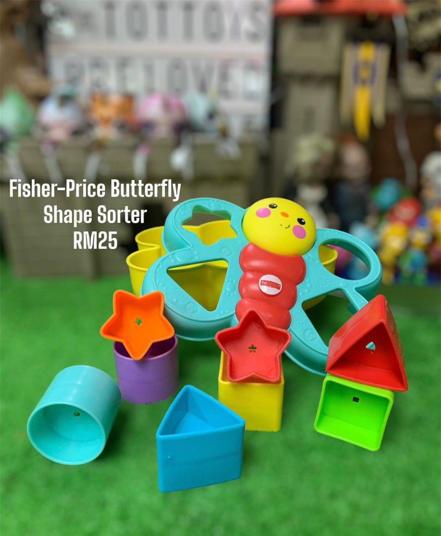 Butterfly online shape sorter