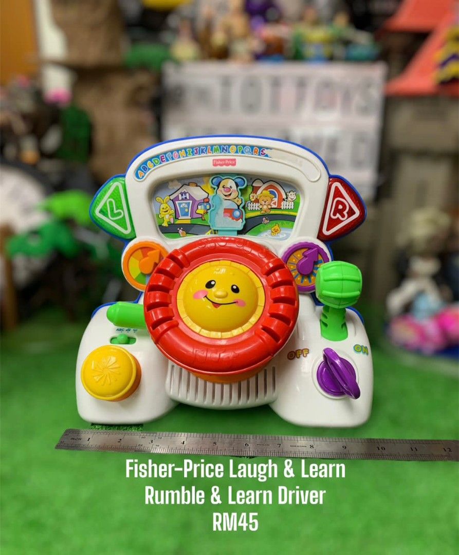 Fisher Price Laugh Learn Rumble Learn Drive