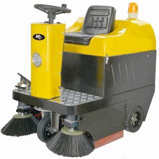 Floor Polish Machine Sweeper Dual-brush Commercial Type Floor Scrubber