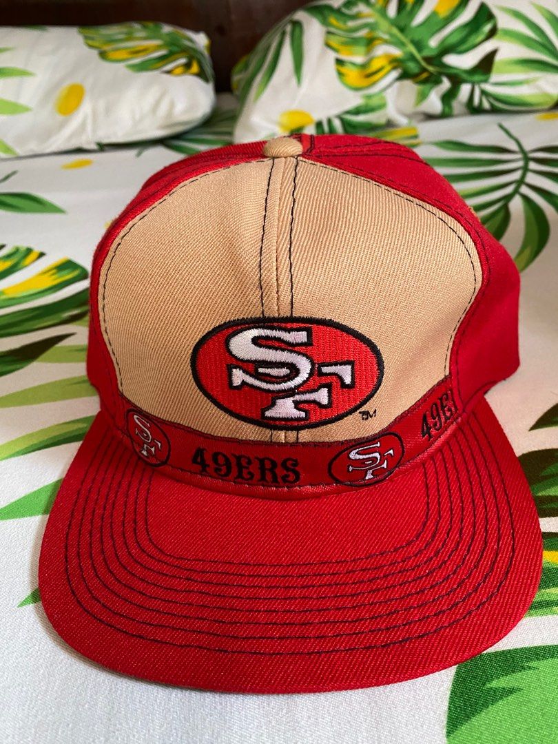 Buy San Francisco 49ers Vintage XL Logo Grand 2 tone Snapback Hat