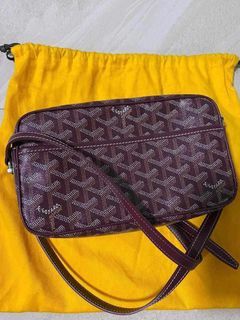 💯 Authentic Goyard Cap Vert Camera Bag Crossbody, Luxury, Bags & Wallets  on Carousell