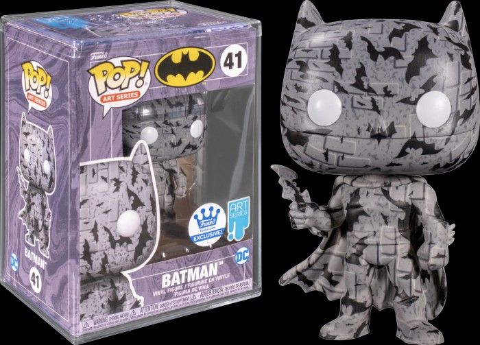 Funko Pop Art Series Batman Batman Day with Pop Protector Funko Exclusive 41