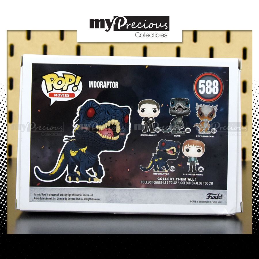 Indoraptor funko pop sale
