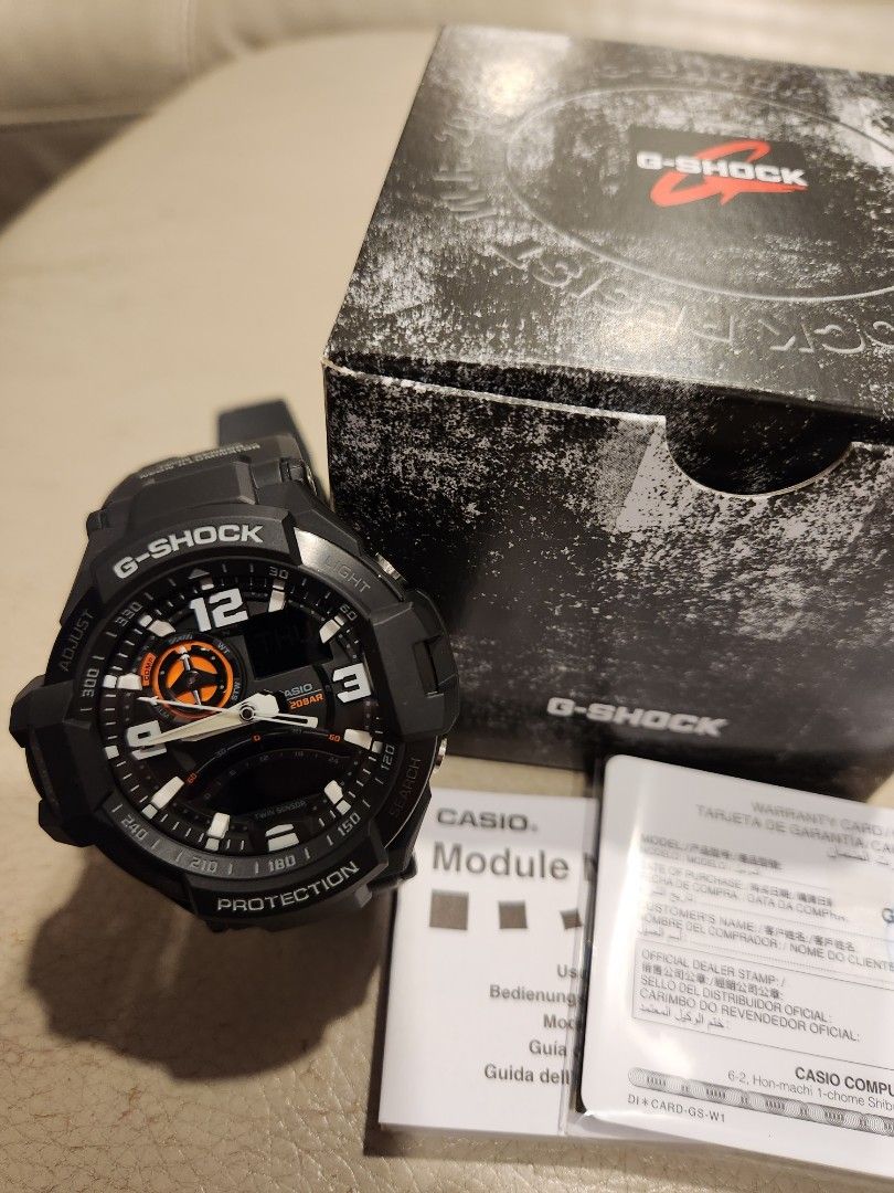 Casio g shock cheap twin sensor