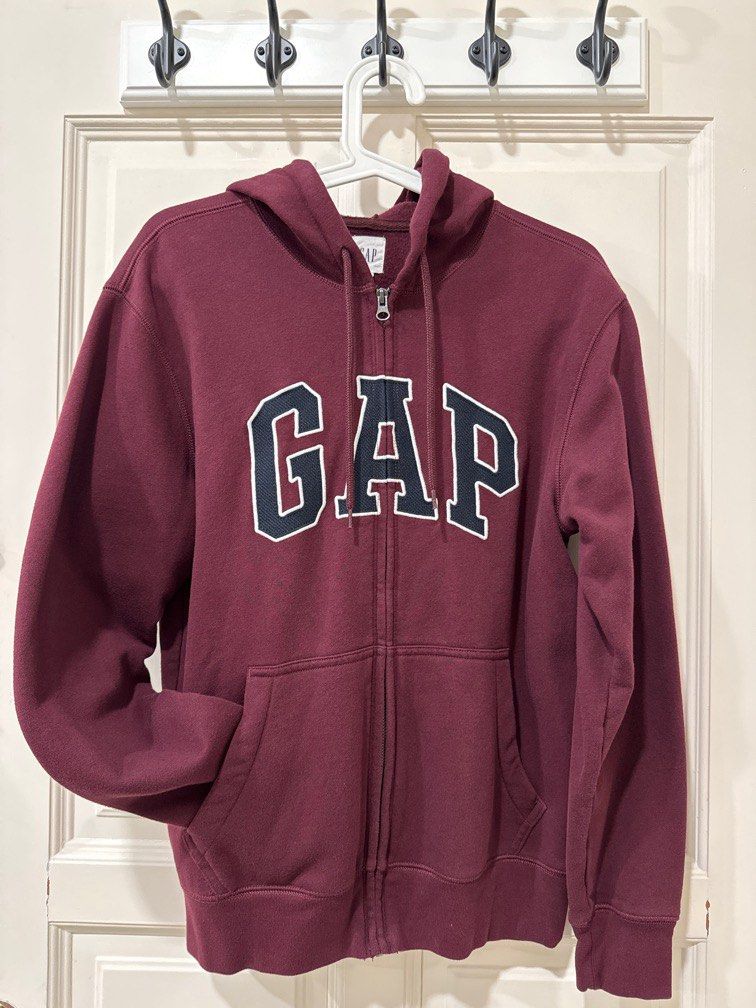 Gap discount hoodie maroon