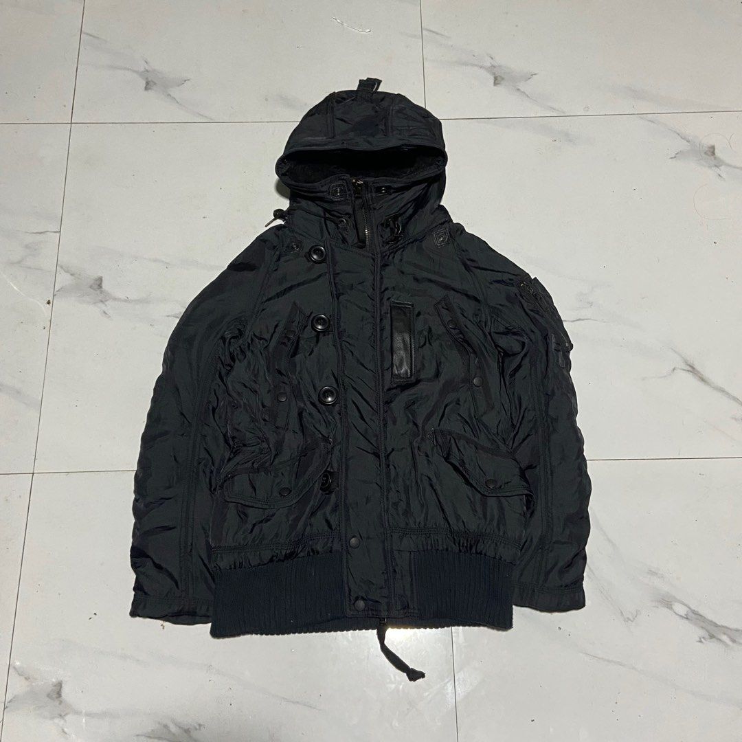平成 fur leather jacket midas archive y2k 平成 fur leather jacket midas archive y2k