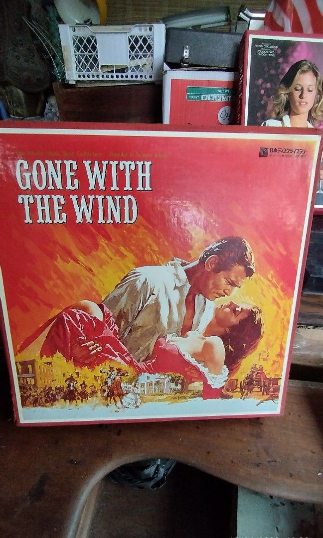 Gone with the wind 10pcs lp's 780 each (Category: Vinyls) located in Quezon City. Submitted by rosapage (Listing ID 1262280248, Image 2). Description: good condition.
