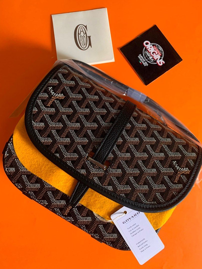 Goyard Belvedere PM in Black, Luxury, Bags & Wallets on Carousell