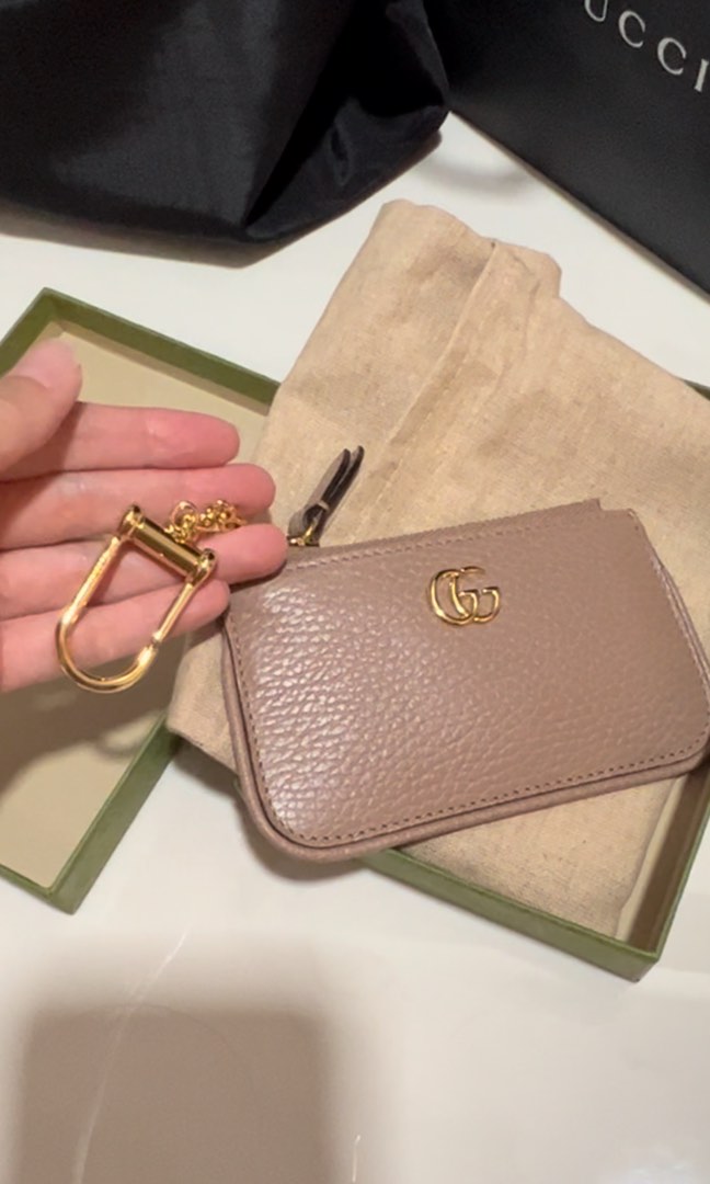 MARMONT POUCH 30 IN ARMY GREEN LAMBSKIN