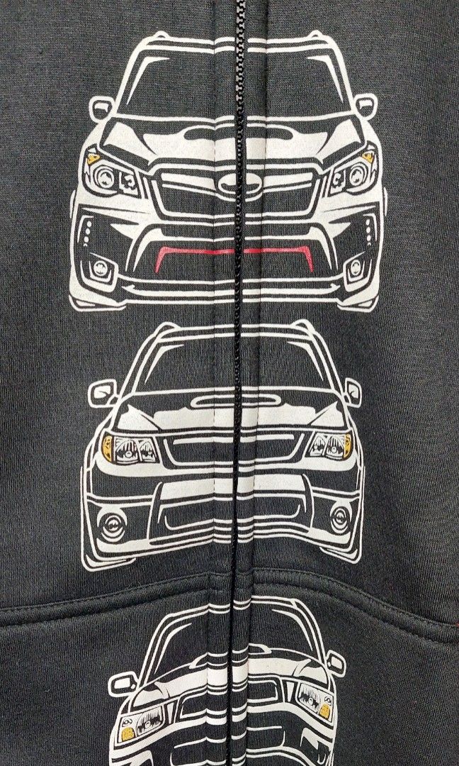 Hardtuned subaru hoodie top
