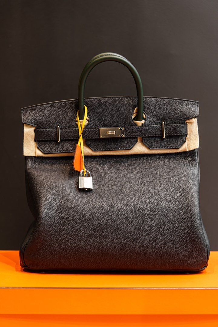 Hermes Birkin bag 40 Graphite Epsom leather Silver hardware