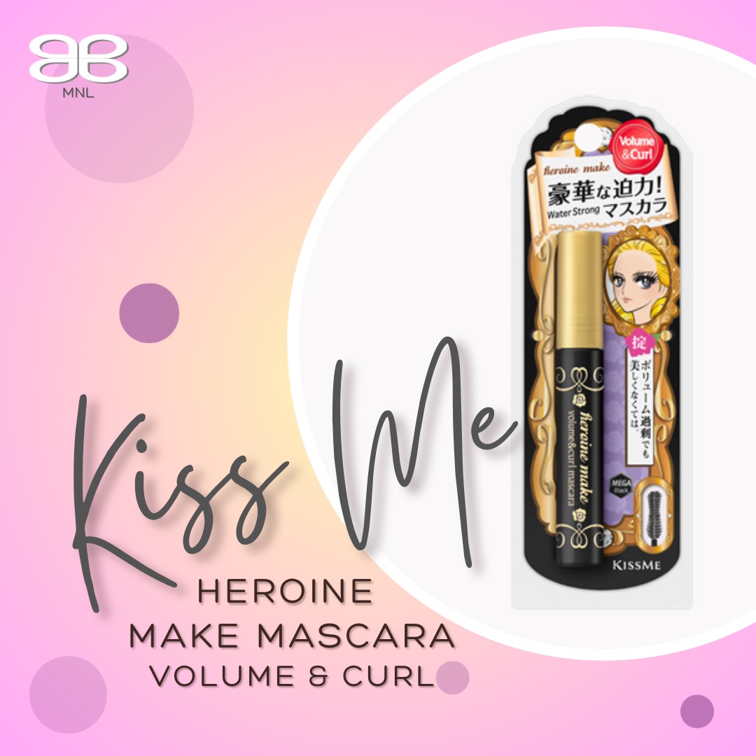 Heroine Make Mascara Volume & Curl, Beauty & Personal Care, Face, Makeup on Carousell
