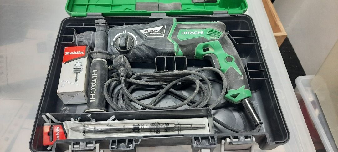 Hitachi hammer drill hotsell corded