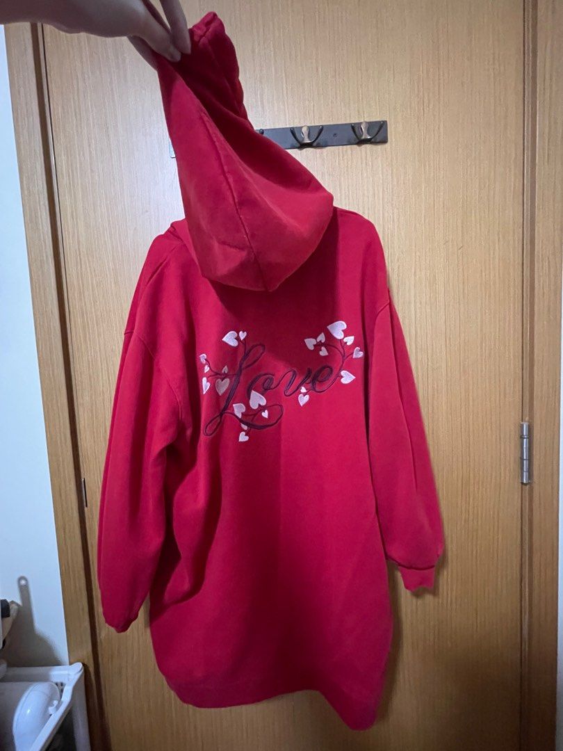 Red clearance sweater long