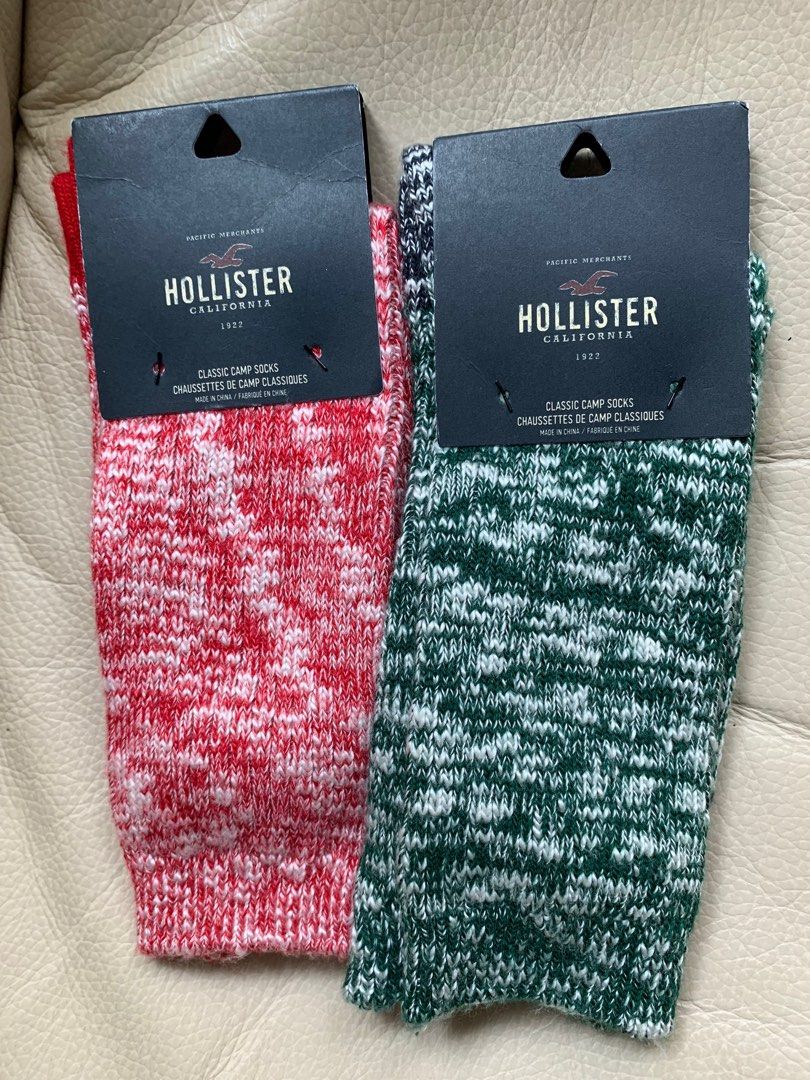 Hollister classic camp socks Women s Fashion Watches Accessories Socks Tights on Carousell