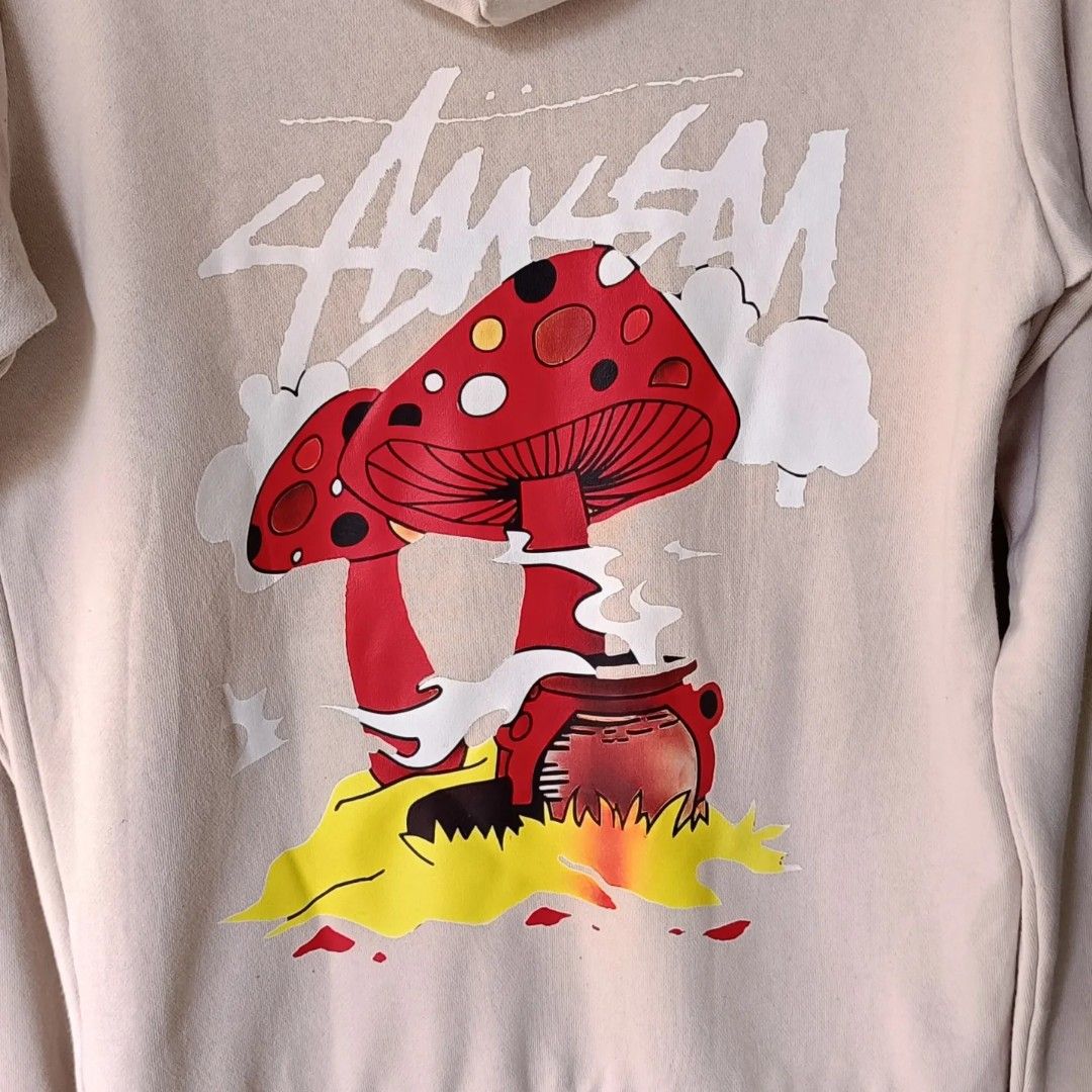 Stussy store mushroom hoodie