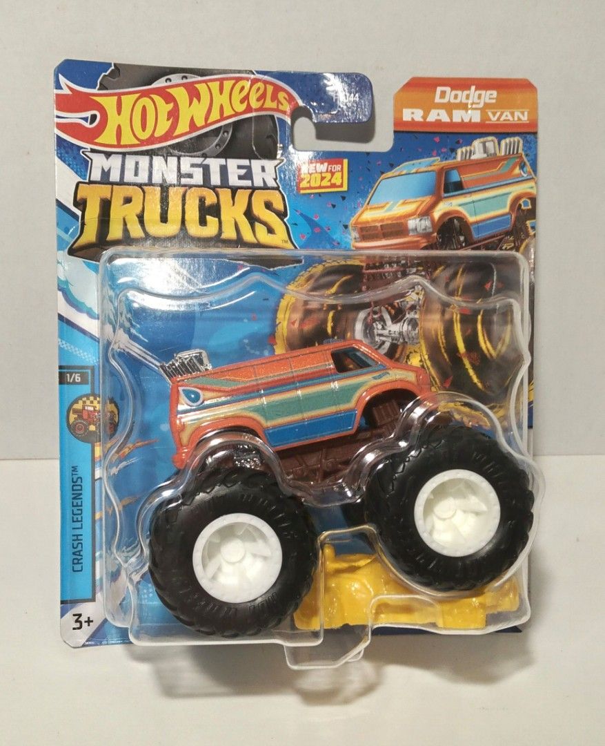 Hot Wheels Monster Trucks Dodge Ram Van Matchbox Space X