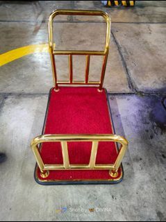 Hotel Bellman's Push Cart Luggage FOR SALE!