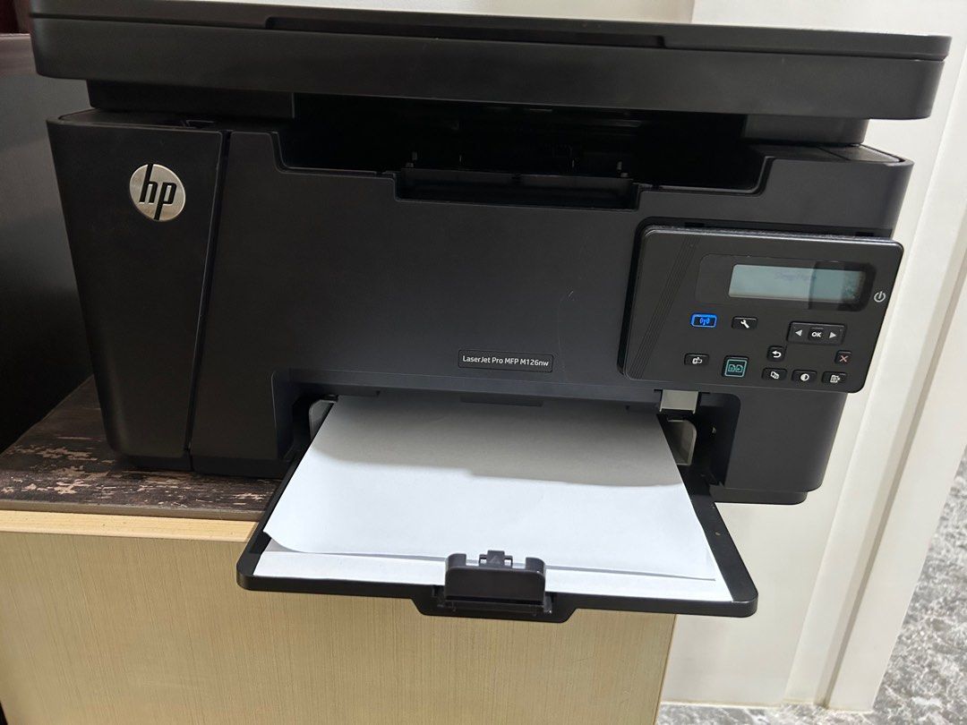 HP Laser Jet printer scanner M126NW, Computers & Tech, Printers