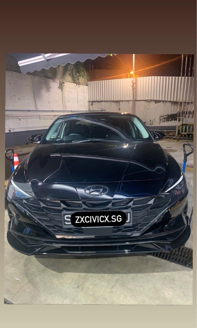 Hyundai CN7 Bodykit Diffuser / Front lip / Side skirt / Rear lip ...