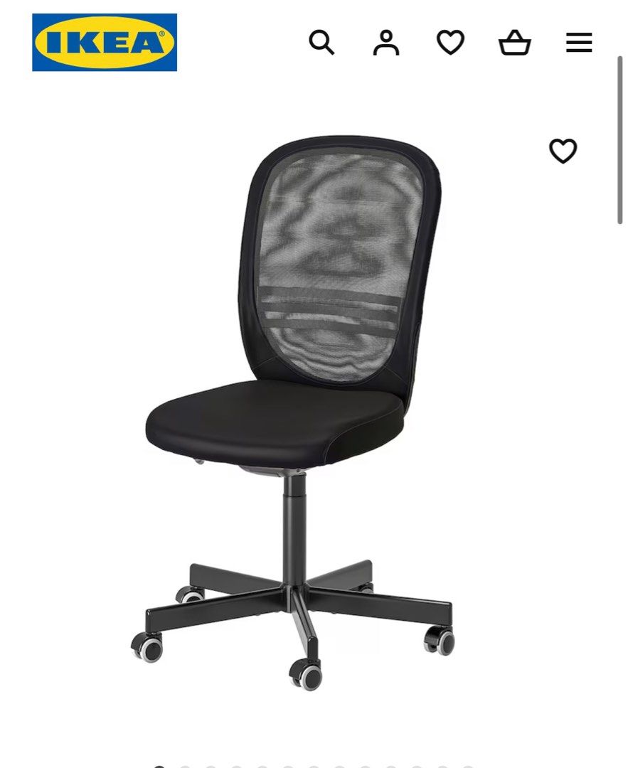 Ikea flintan store desk chair