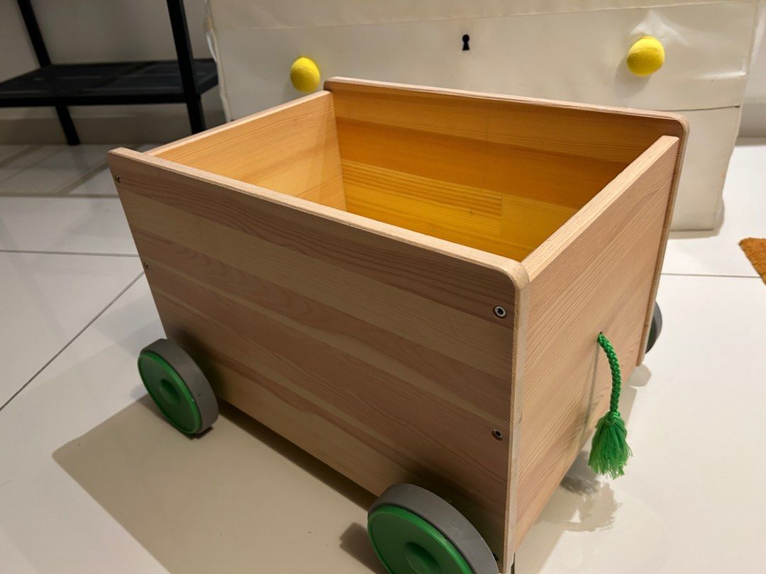 Ikea Flisat toy storage with wheels, Babies & Kids, Baby Nursery & Kids Furniture, Kids