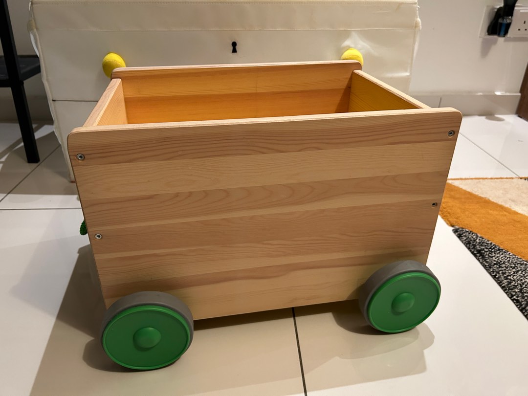Ikea Flisat toy storage with wheels, Babies & Kids, Baby Nursery & Kids