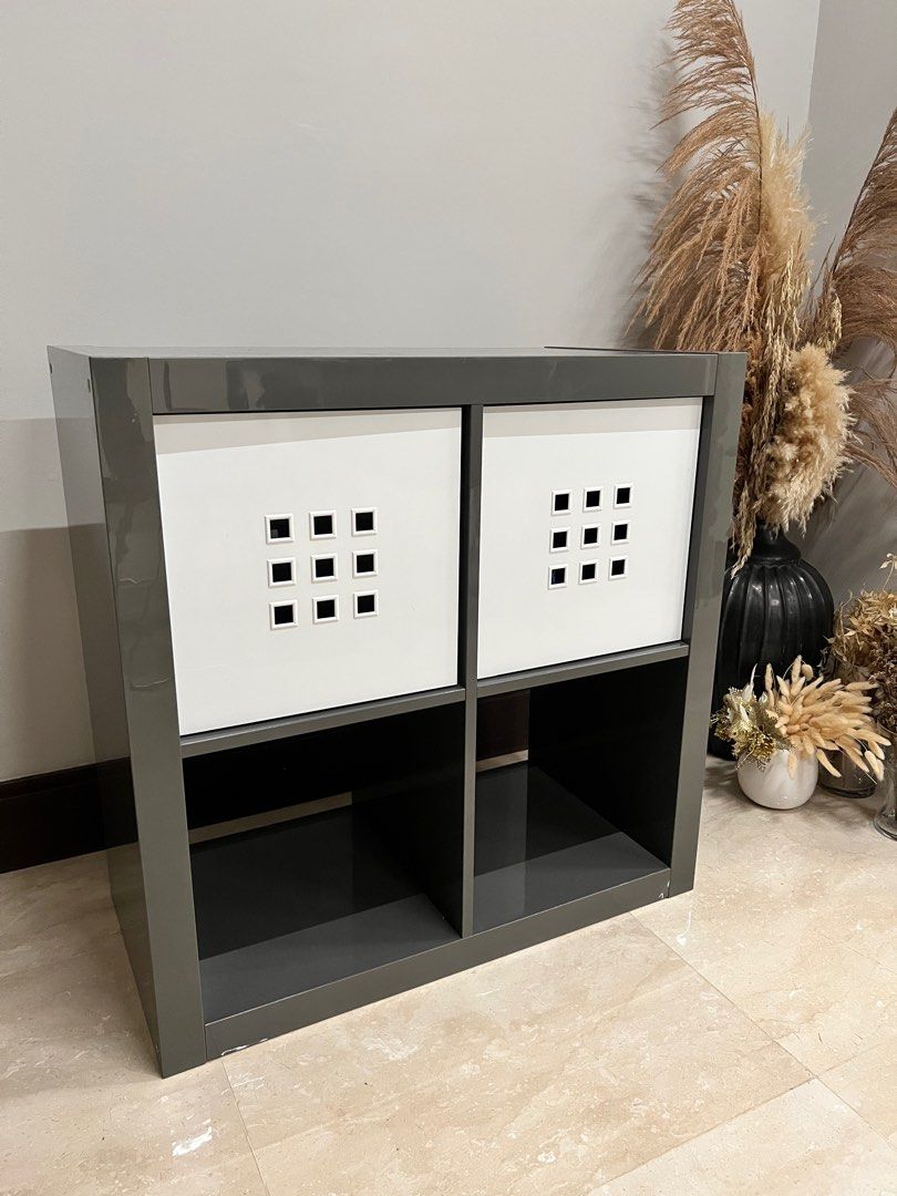 IKEA KALLAX w LEKMAN box