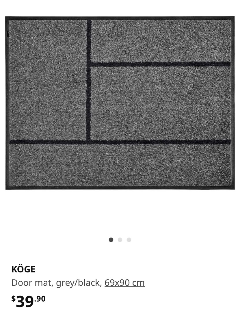 Ikea Rug Mat Carpet, Furniture & Home Living, Home Decor, Carpets, Mats