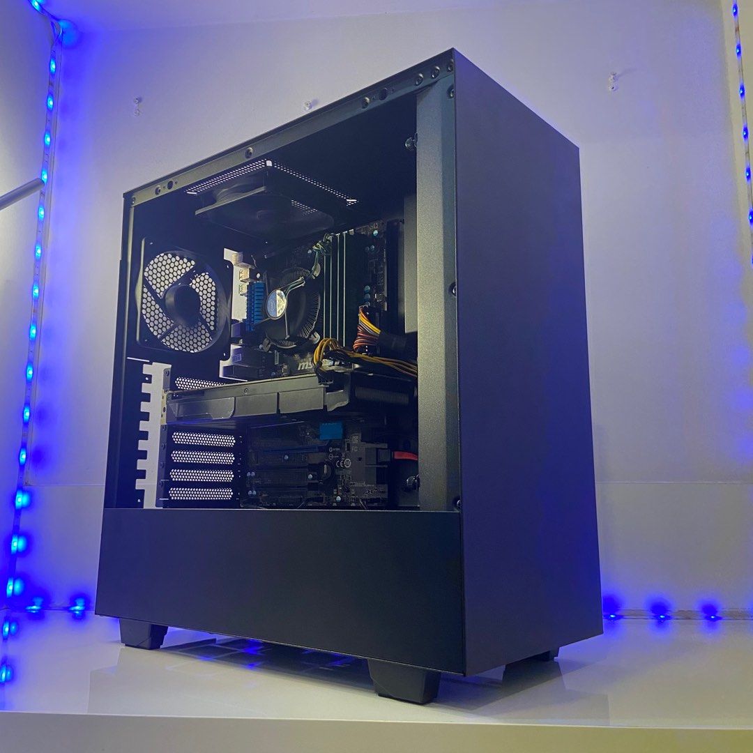 Intel i5 x GTX 1070 Custom Built Gaming PC Video Editing rig