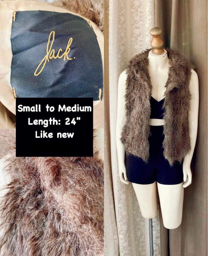 Jack fur vest new arrivals
