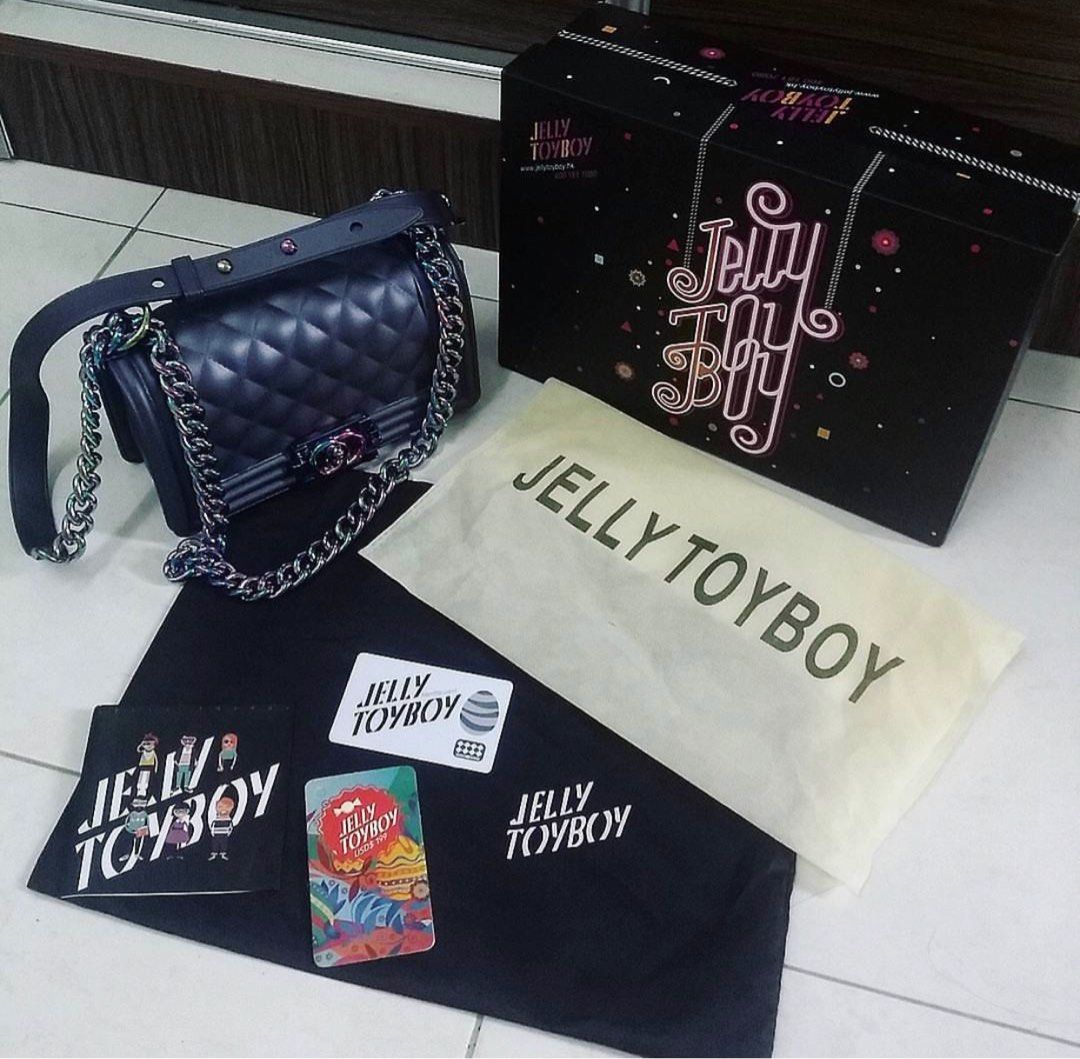tas sling-bag Jelly Toyboy Black Sling Bag