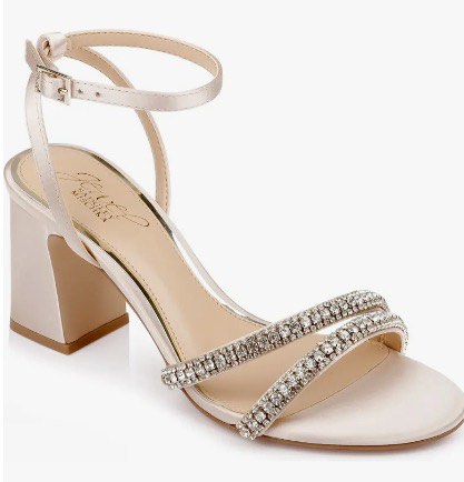 Jewel Badgley Mischka Ankle Strap Sandal Women s Fashion
