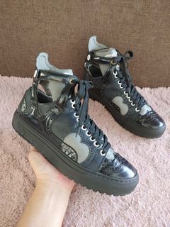 john galliano hicut sneakers