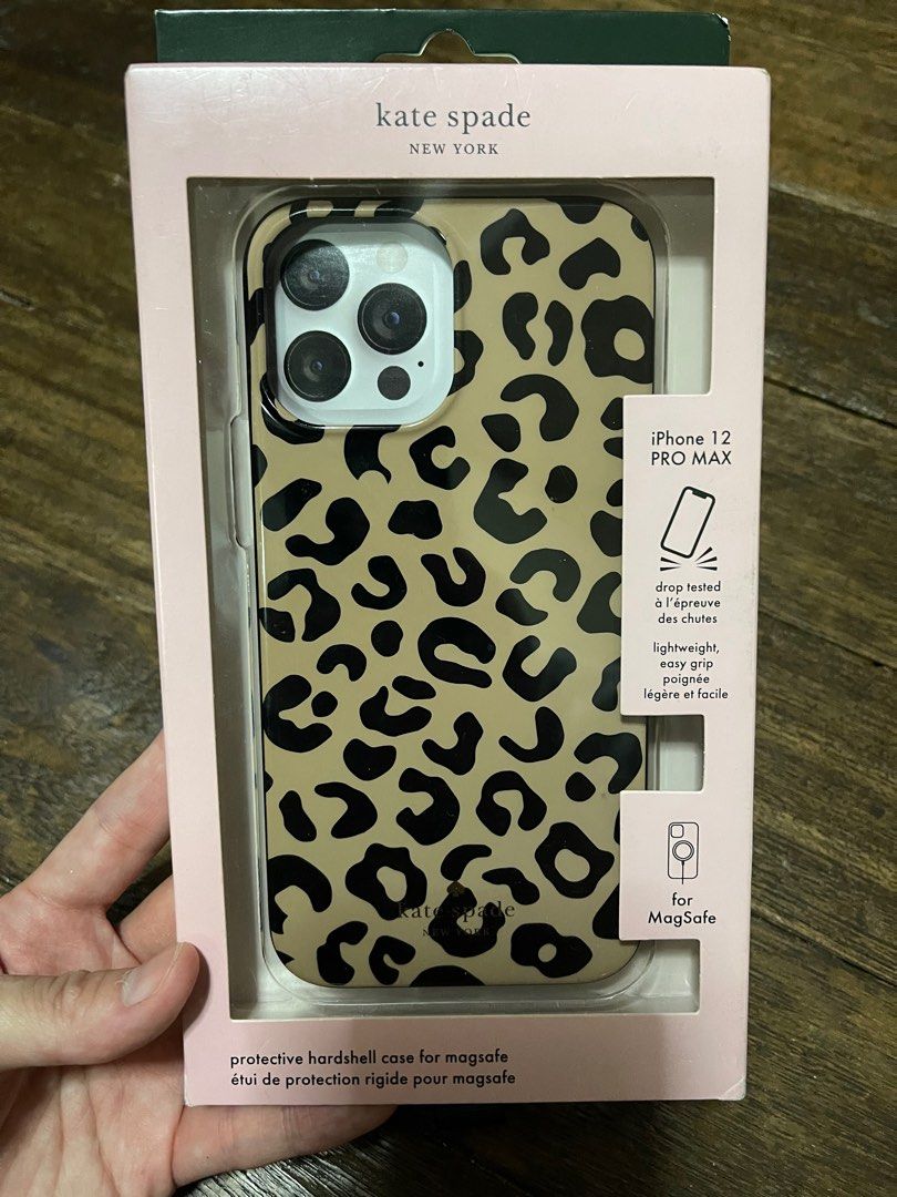 Kate Spade iphone case bundle (Category: Cases & Sleeves) located in Manila. Submitted by declutterfindss (Listing ID 1262208971, Image 2). Description: PLS READ FIRM WITH THE PRICE ALREADY SELLING LOW WILL BLOCK LOW BALLERS Kate spade bundle for iphone 12 pro max -Brown leopard case used only once! FREE -Kate spade white leopard case has flaws see photo -black w hearts case (no brand) MOP Bpi or gcash only SF c/o buyer.
