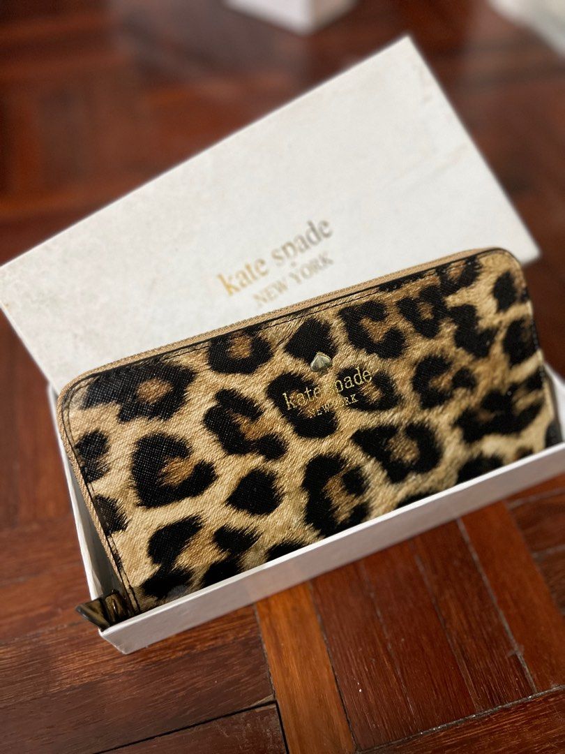 Kate Spade Leopard Wallet